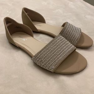 Brand new rhinestone flats